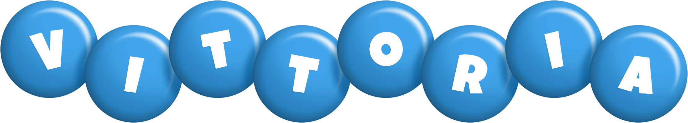 Vittoria candy-blue logo