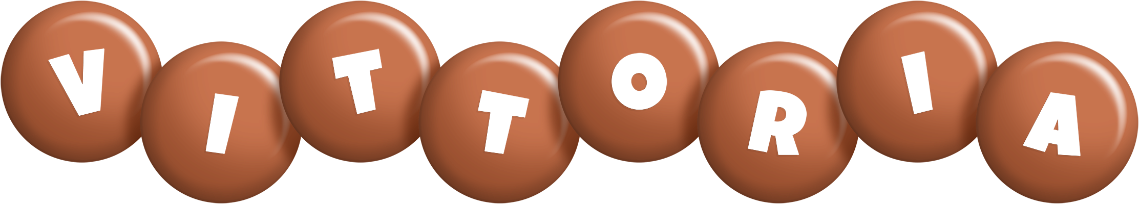 Vittoria candy-brown logo