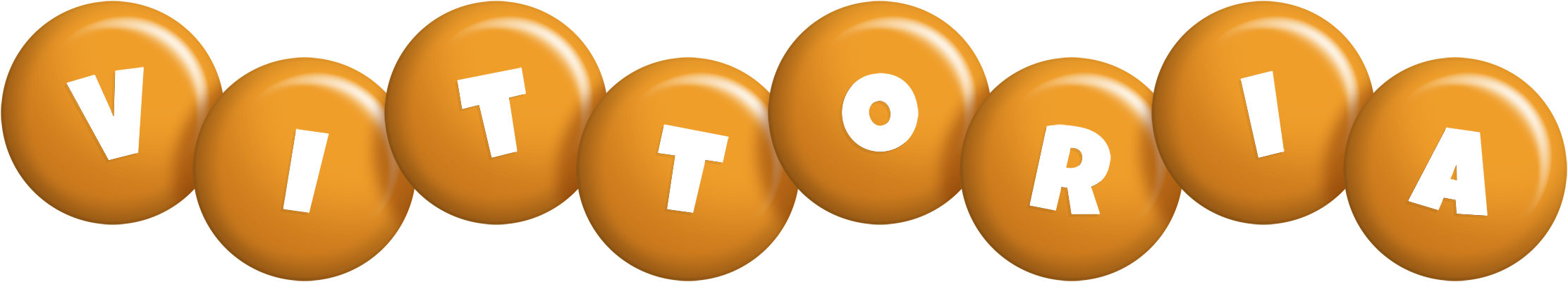 Vittoria candy-orange logo