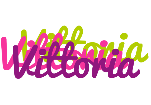 Vittoria flowers logo