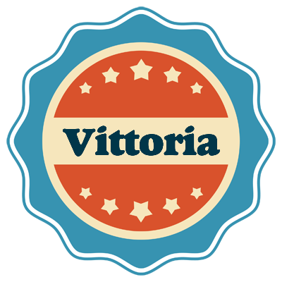 Vittoria labels logo