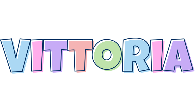 Vittoria pastel logo