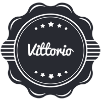 Vittorio badge logo