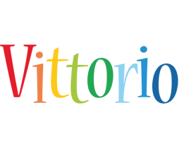 Vittorio birthday logo