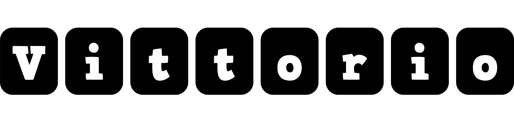 Vittorio box logo