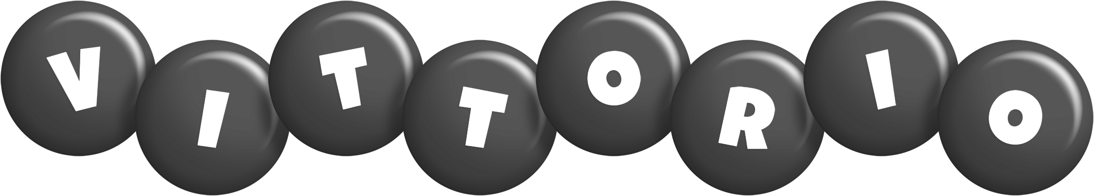 Vittorio candy-black logo