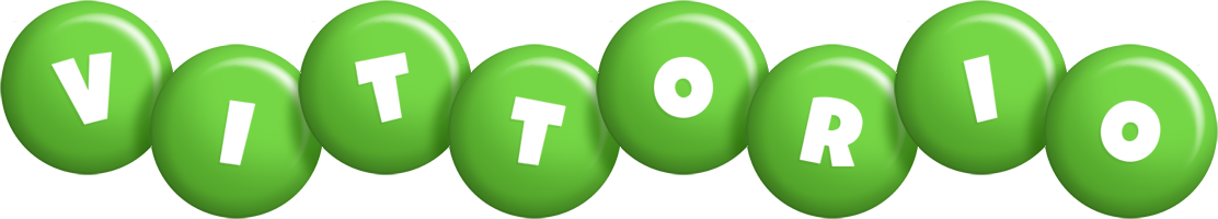 Vittorio candy-green logo