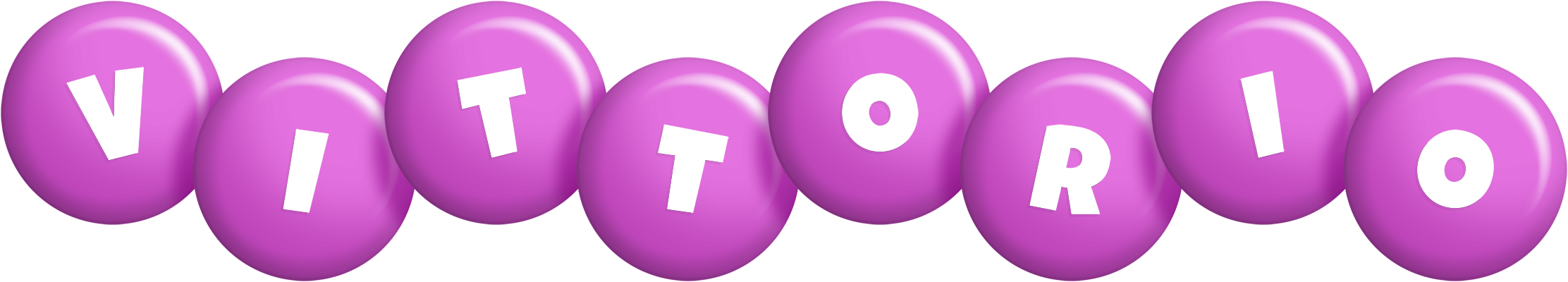 Vittorio candy-purple logo