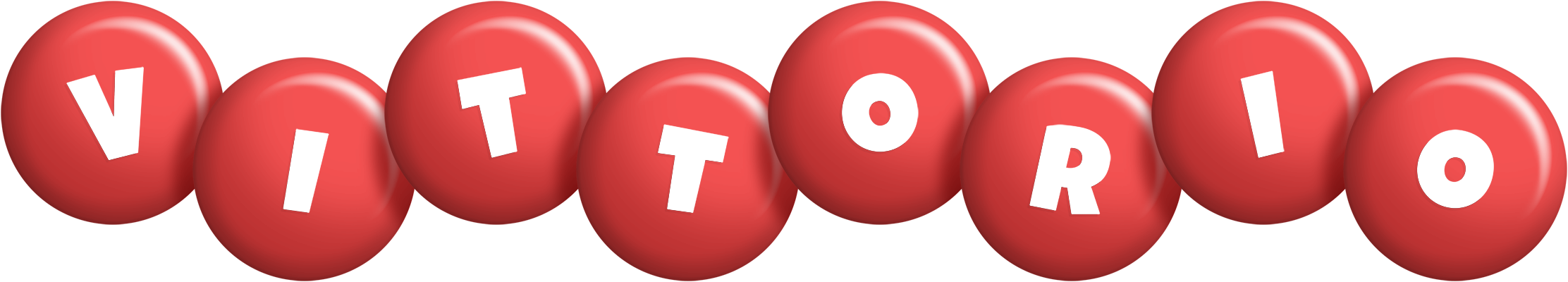 Vittorio candy-red logo