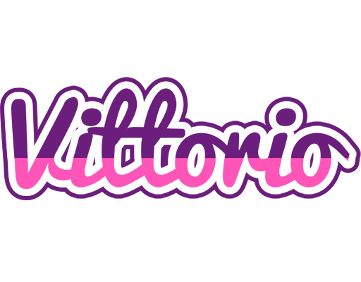 Vittorio cheerful logo