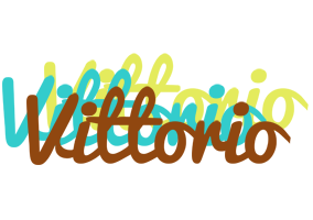 Vittorio cupcake logo