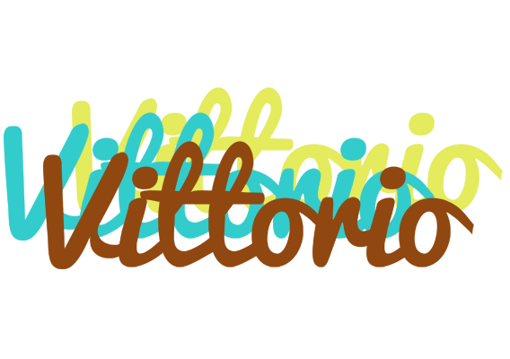 Vittorio cupcake logo
