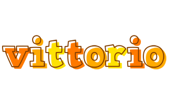 Vittorio desert logo