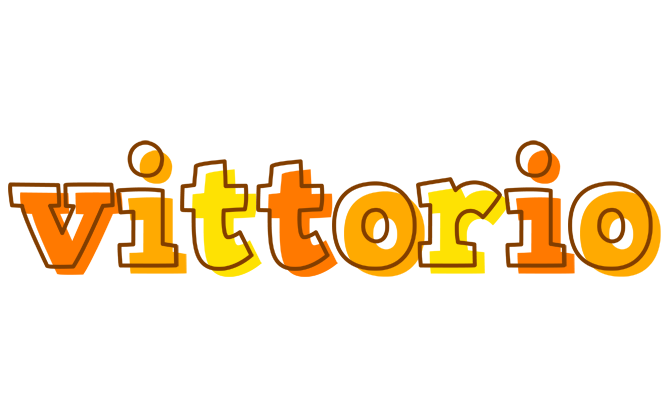 Vittorio desert logo