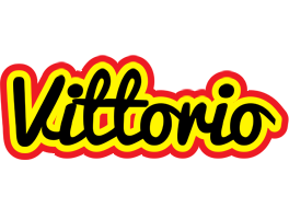 Vittorio flaming logo