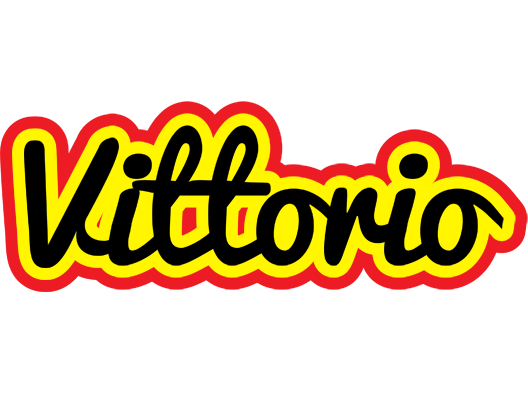 Vittorio flaming logo