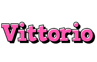 Vittorio girlish logo