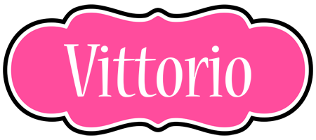 Vittorio invitation logo