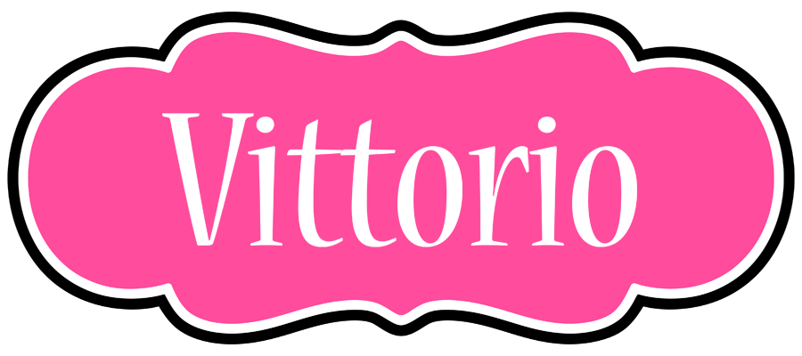 Vittorio invitation logo
