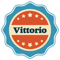 Vittorio labels logo