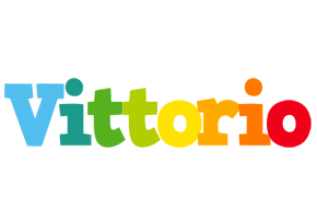 Vittorio rainbows logo