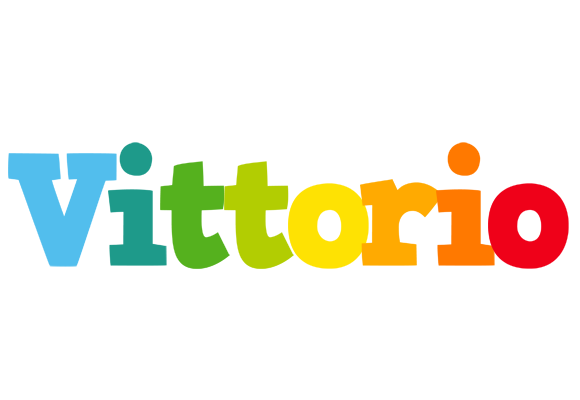 Vittorio rainbows logo