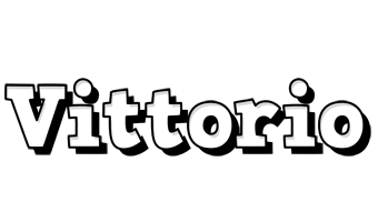 Vittorio snowing logo