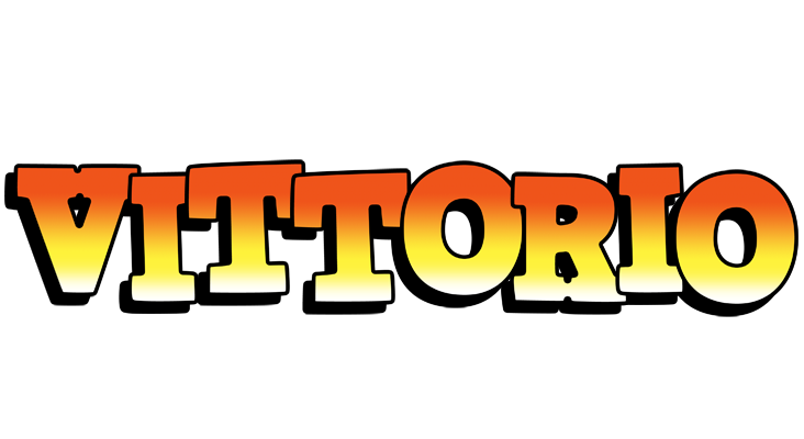 Vittorio sunset logo