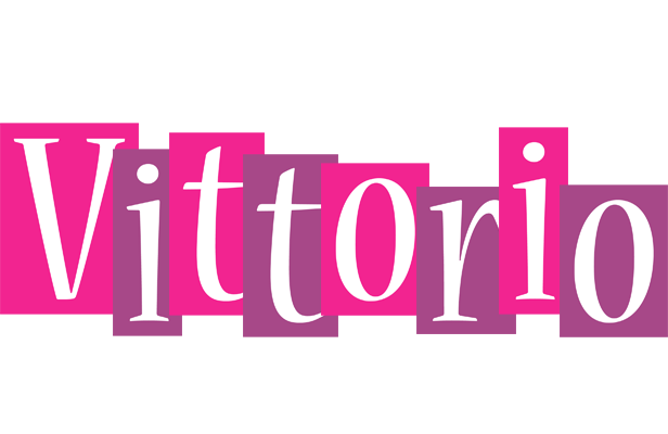 Vittorio whine logo