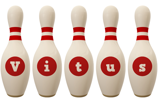 Vitus bowling-pin logo