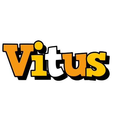 Vitus cartoon logo