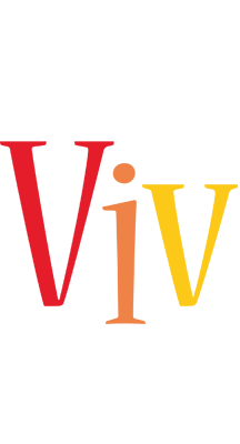 Viv birthday logo