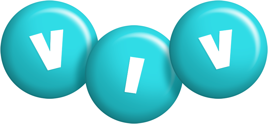 Viv candy-azur logo