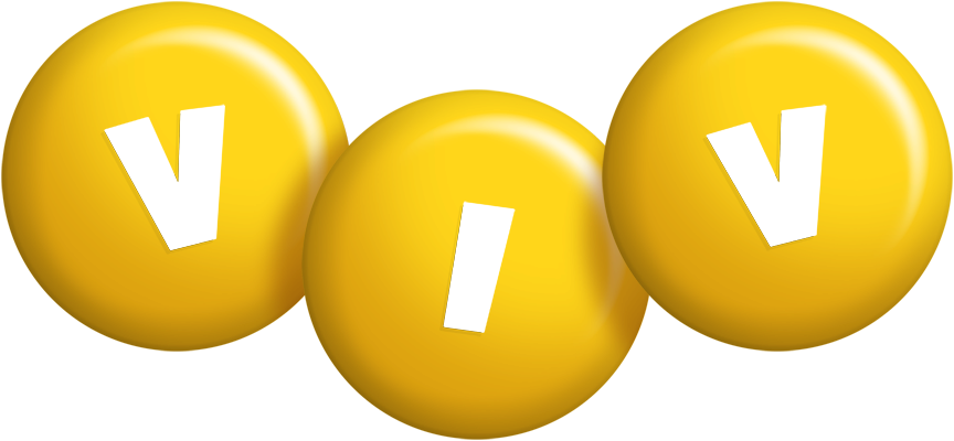 Viv candy-yellow logo