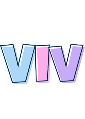 Viv pastel logo