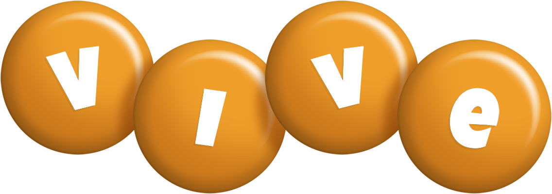 Vive candy-orange logo