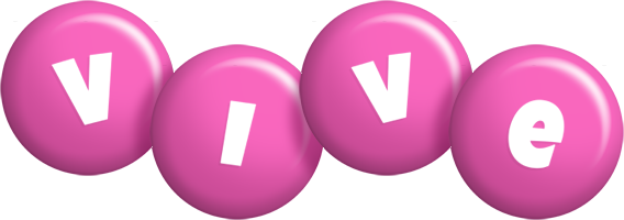 Vive candy-pink logo