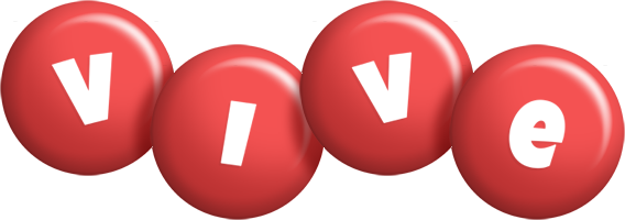 Vive candy-red logo