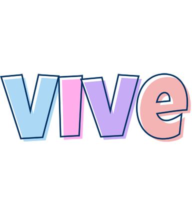 Vive pastel logo