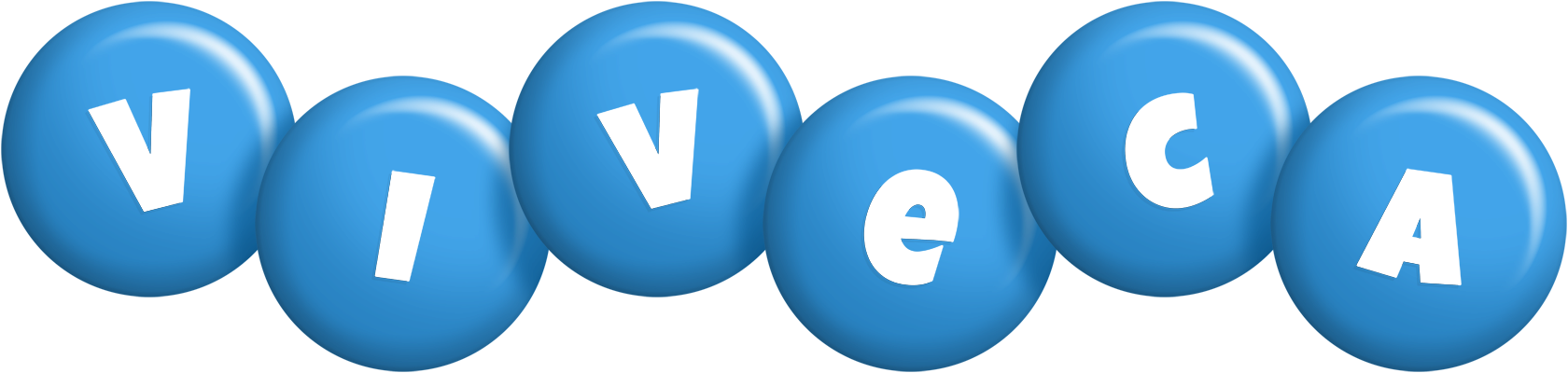 Viveca candy-blue logo