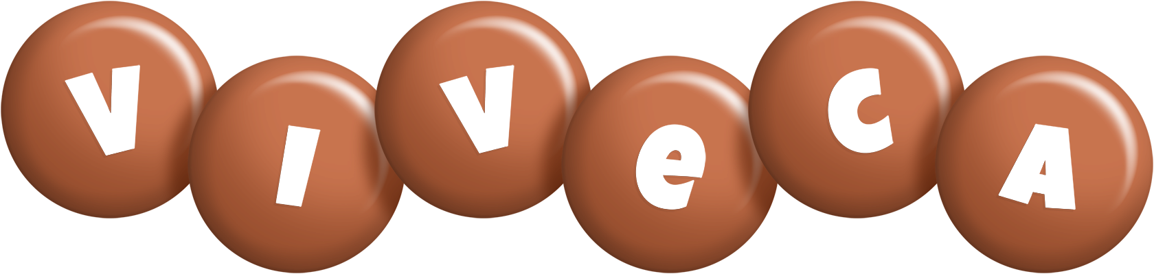 Viveca candy-brown logo
