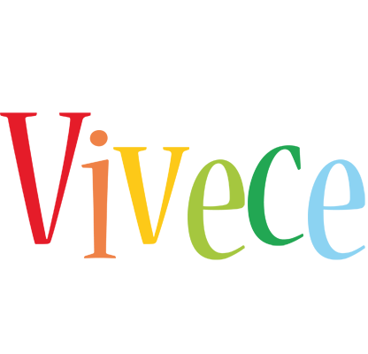 Vivece birthday logo