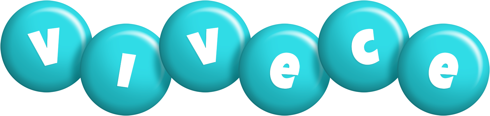 Vivece candy-azur logo