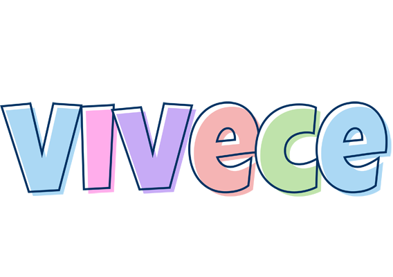 Vivece pastel logo
