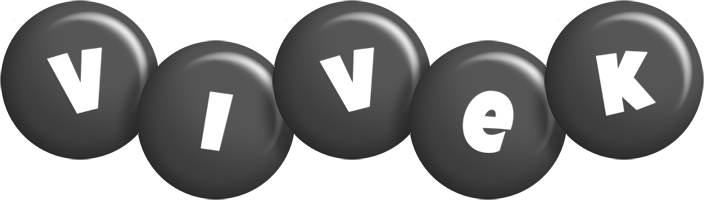 Vivek candy-black logo