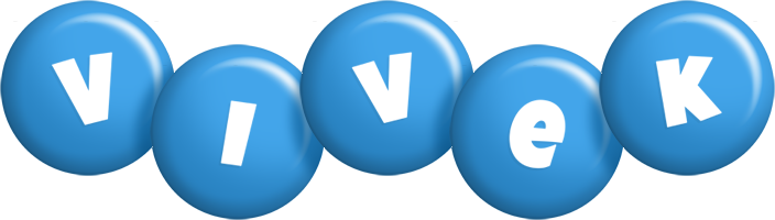 Vivek candy-blue logo