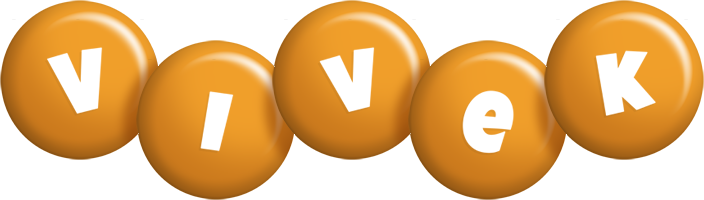 Vivek candy-orange logo