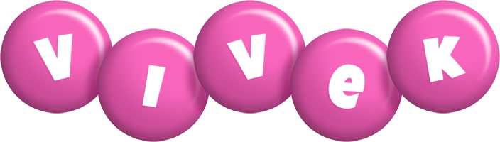 Vivek candy-pink logo
