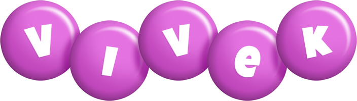 Vivek candy-purple logo