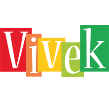 Vivek colors logo